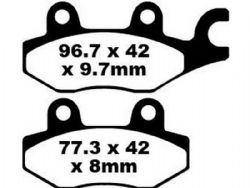 Pastillas freno Ebc FA165/2R - foto 2 Pastillas freno Ebc FA165/2R - foto 2