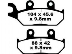 Pastillas de freno EBC FA172TT TT off-road