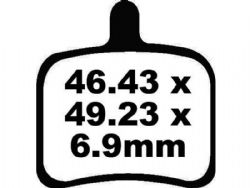 Pastillas de freno EBC FA460HH Double-H sinterizadas