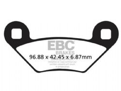 Pastillas de freno EBC FA475TT TT off-road
