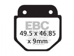 Pastillas de freno EBC FA486 orgánicas