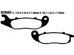 Pastillas freno Ebc SFA693