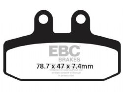 Pastillas de freno EBC SFAC256 Carbon Scooter