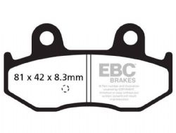 Pastillas de freno EBC SFAC411 Carbon Scooter
