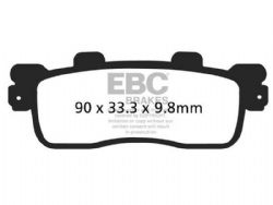 Pastillas de freno EBC SFAC498 Carbon Scooter