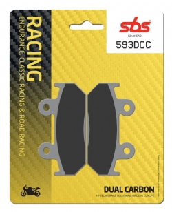 Pastillas freno SBS 593-DCC