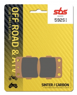 Pastillas freno Sbs 592-SI