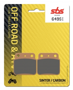 Pastillas freno Sbs 649-SI