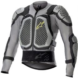 Peto Alpinestars Bionic Action V2 Gris / Negro / Amarilla Fluo