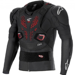 Peto Alpinestars Bionic Pro V3 Plasma Negro / Rojo / Blanco