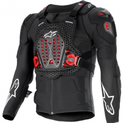 Peto Alpinestars Bionic XTR Plasma Negro / Rojo / Blanco