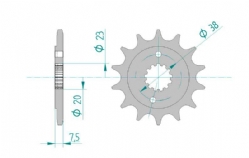 Piñon AFAM 22405+14