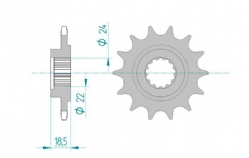 Piñon AFAM 24603NR-15