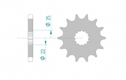Piñon AFAM 28400NR-18