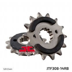 Piñón JT Sprockets JTF30814RB para moto