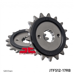 Piñón JT Sprockets JTF51217RB para moto