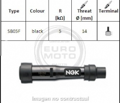 Pipa bujía Ngk SB05F