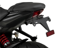 Portamatrículas Puig 22102N Triumph Daytona 660 2024-2025 Negro