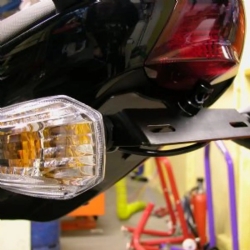 Portamatrícula RG Racing Lp0021bk Kawasaki ER 6