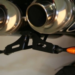 Portamatrícula RG Racing Lp0035bk Ducati 748