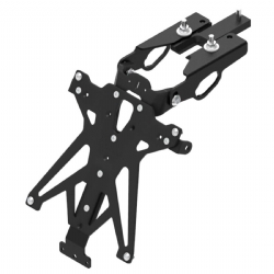 Portamatrículas Lightech TARKA116A3 Negro Kawasaki ER 6 2012-2016