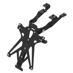 Portamatrículas Lightech TARSU110A3 Negro Suzuki GSR 750 2011-2016