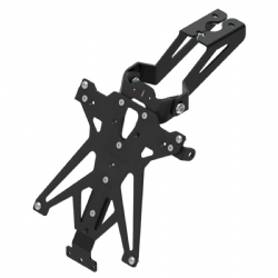 Portamatrículas Lightech TARYA104A3 Negro Yamaha YZF R1 2009-2014