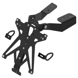 Portamatrículas Lightech TARYA124A3 Negro Yamaha Tmax 530 2017-2019