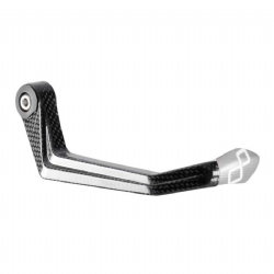 Protección de maneta de freno Lightech ISS115RCSIL Carbono Plata
