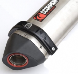 Protector De Escape Silencioso Scorpion Serket Rg Racing Ep0012bk Negro    