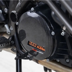 Protector De Tapa De Motor Rg Racing Ecs0103cg Carbono Kevlar KTM Super Adventure 1290 2015 2022