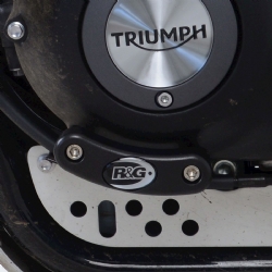 Protector De Tapa De Motor Rg Racing Ecs0145bk Negro Triumph Scrambler 1200 2019 2020