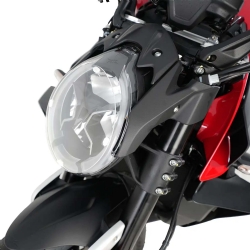 Protector de faro RG Racing individual HLS0126CL MV Agusta F4 1000