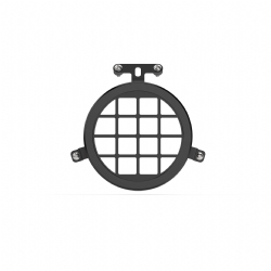 Protector de faro delantero Rizoma ZBW119B Negro 1 Unidad