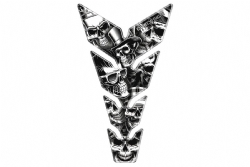 Protector depósito Puig Skull Party 20594N