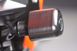 Protectores De Caída Aero Rg Racing Cp0208bl Negro Kawasaki Z 750 2007 2013