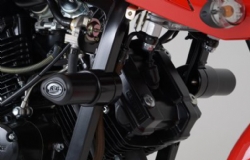 Protectores De Caída Aero Rg Racing Cp0296bl Negro Hyosung GT 125 2003 2021