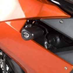 Protectores De Caída Aero Rg Racing Cp0299bl Negro Kawasaki ER 6 2009 2015