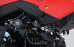 Protectores De Caída Aero Rg Racing Cp0347bl Negro Honda MSX 125 Grom 2013 2016