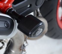 Protectores De Caída Aero Rg Racing Cp0433bl Negro Ducati Monster 797 2017 2018