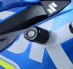 Protectores De Caída Aero Rg Racing Cp0438bl Negro Suzuki GSXR 125 2017 2019