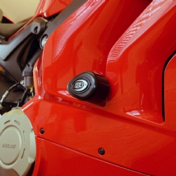 Protectores De Caída Aero Rg Racing Cp0488bl Negro Ducati Panigale 1100 V4 2020 2022