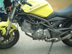 Protectores De Caída Classic Rg Racing Cp0068bl Negro Cagiva Raptor 650 2001 2008