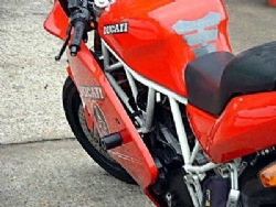 Protectores De Caída Classic Rg Racing Cp0074bl Negro Ducati Supersport 750 SS 1991 1993