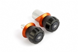 Protectores eje delantero Gilles Tooling GTA-F-KT01-BO negro / naranja