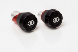 Protectores eje trasero Gilles Tooling GTA-R-Y01-BR negro / rojo