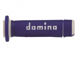 Puños Domino A180 ATV Azul/Blanco
