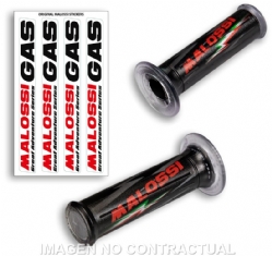 Puños Malossi negros con cierre lateral 6918091B0