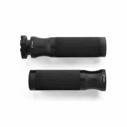 Puños Rizoma Sport GR258B Vespa GTV Sport Anodizado Negro 22 mm