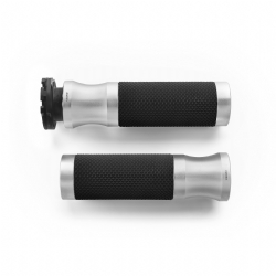 Puños Sport 22 mm Rizoma GR205A Plata Juego